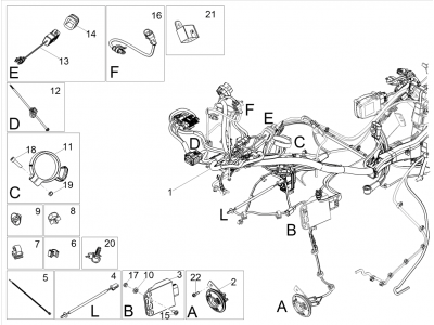 Ηλεκτρική εγκατάσταση εμπρός